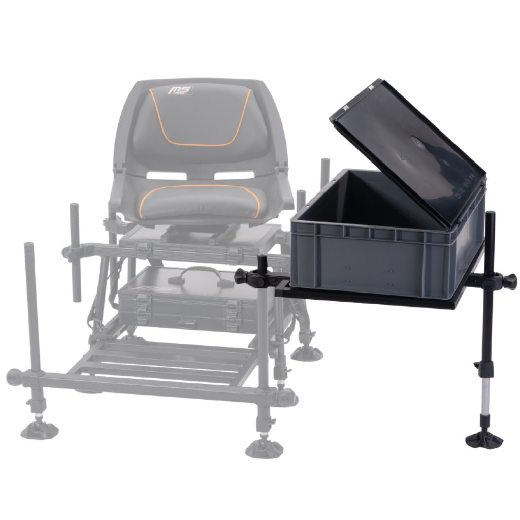MS Range stolek s nohou Normbox Tray