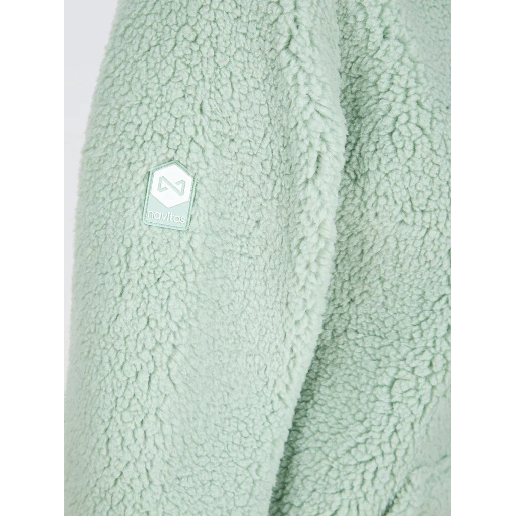 Navitas Dámská mikina Womens Sherpa Pullover Light Green 2XL