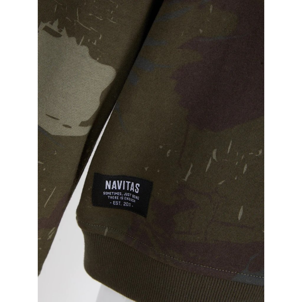 Navitas Dětská mikina Identity Camo Kids Sweatshirt 7-8 let