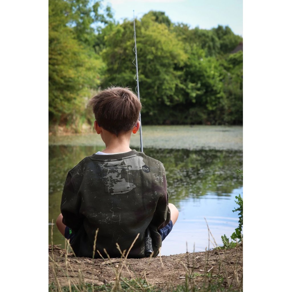 Navitas Dětská mikina Identity Camo Kids Sweatshirt 9-10 let
