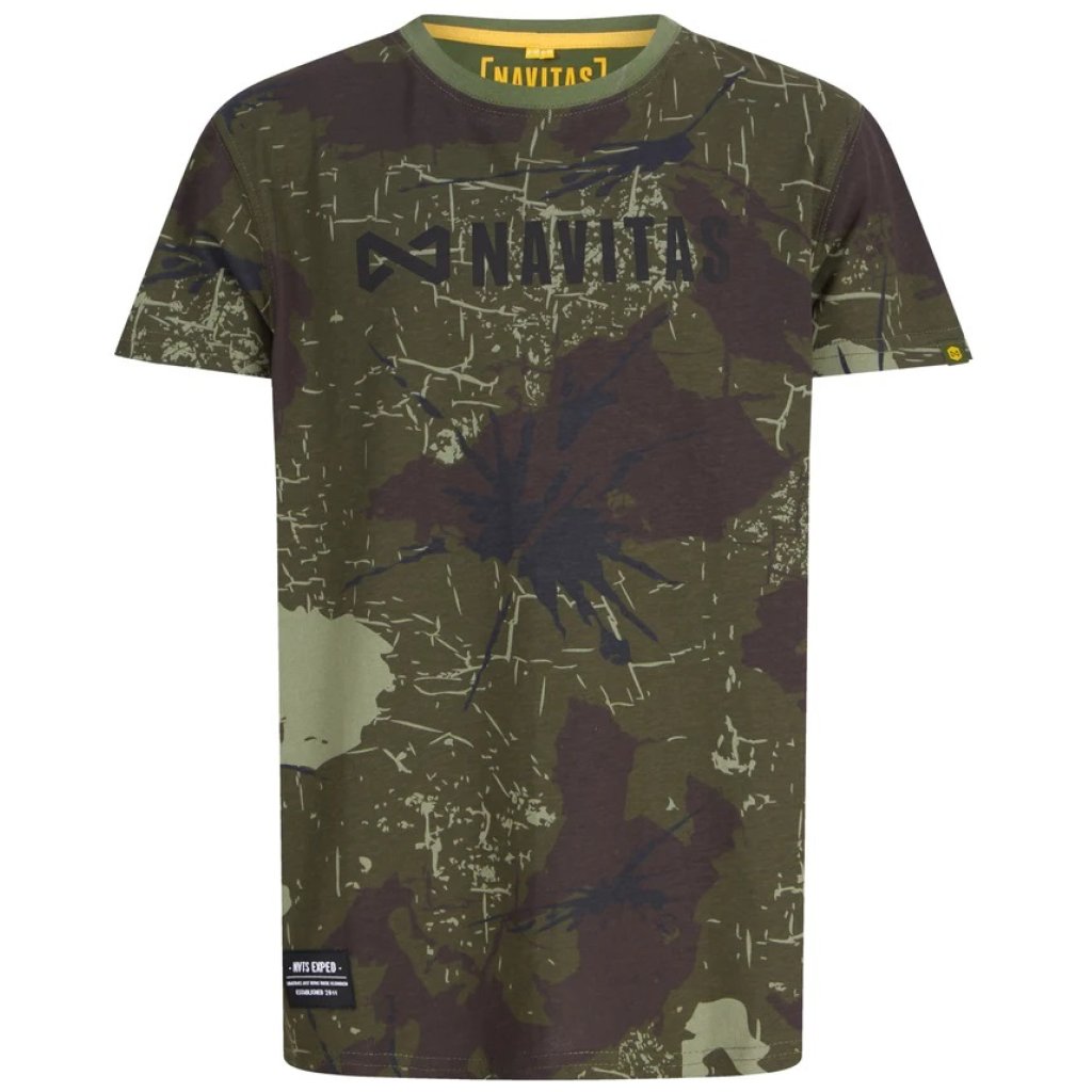 Navitas Dětské tričko Identity Camo Kids Tee 9-10 let