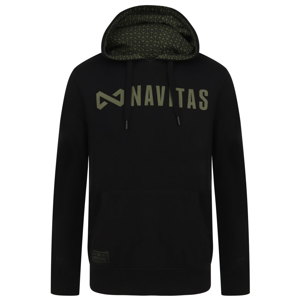 Navitas Mikina CORE Hoody Black 3XL