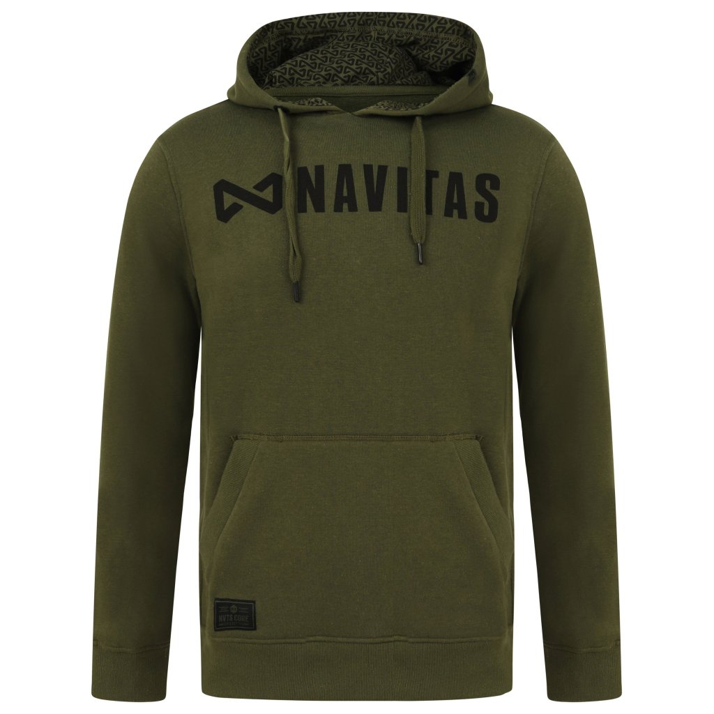 Navitas Mikina CORE Hoody Green 2XL