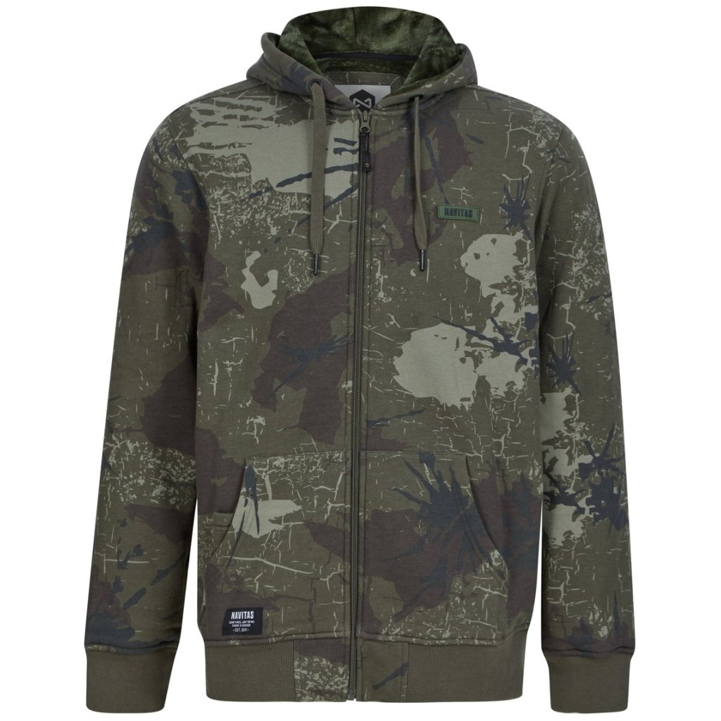 Navitas Mikina Identity Camo Sherpa Hoody M