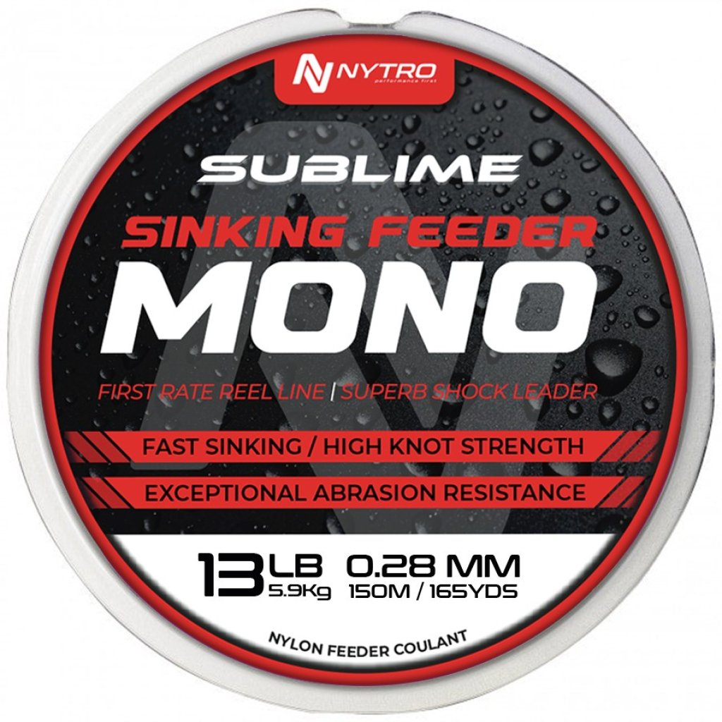 Nytro Vlasec Sublime Sinking Feeder Mono 150m 0,30mm 7,7kg