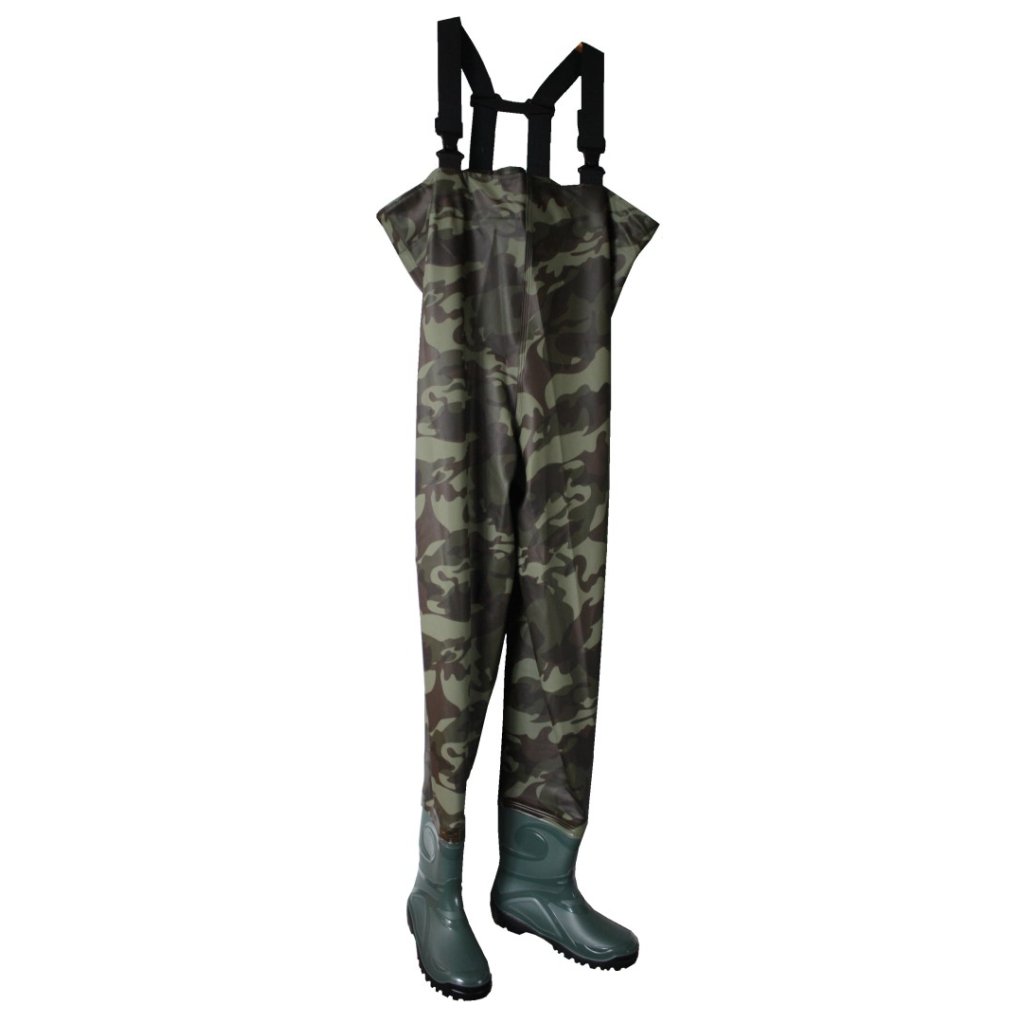 PROS Dětské brodící kalhoty Junior Camo SB06 42