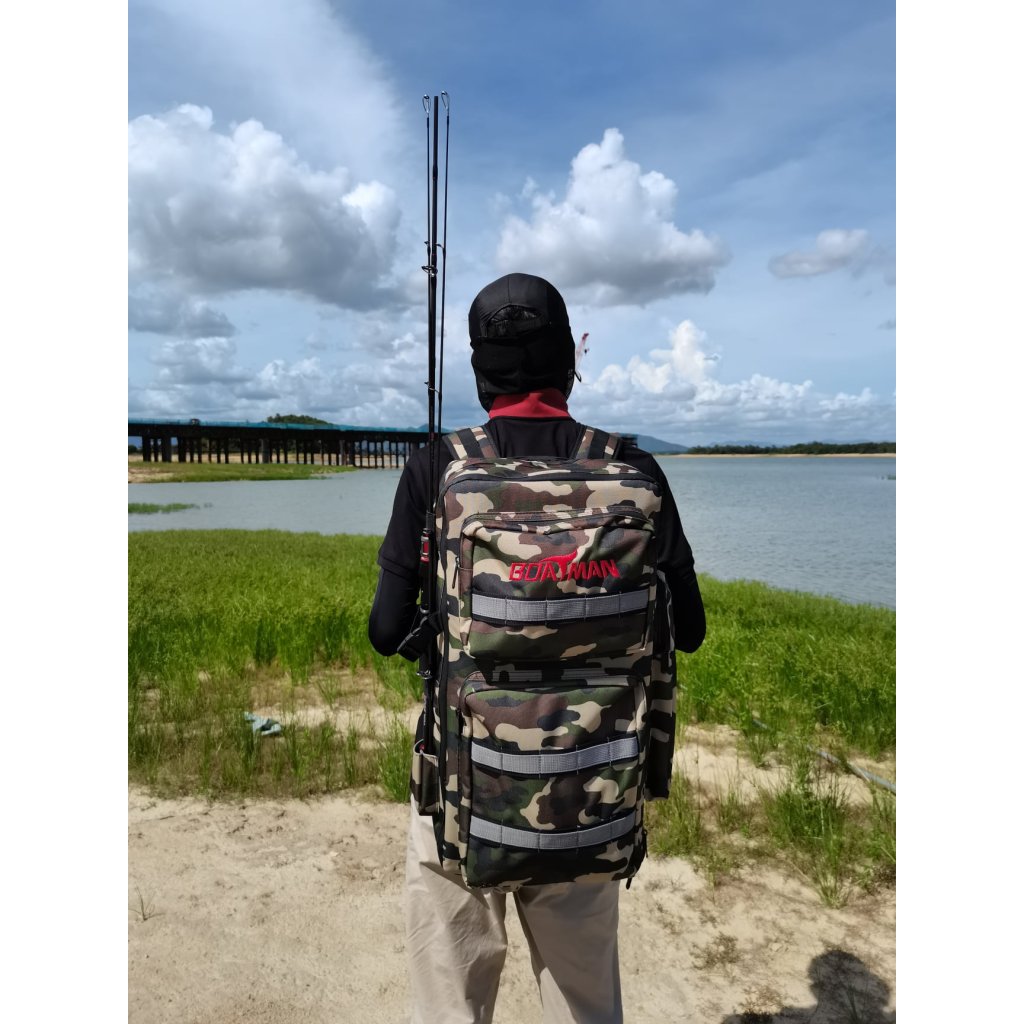 Rybářský batoh Boatman- Camo