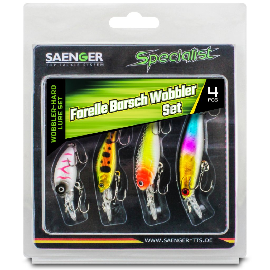 Saenger set woblerů Popp and Top Wobbler