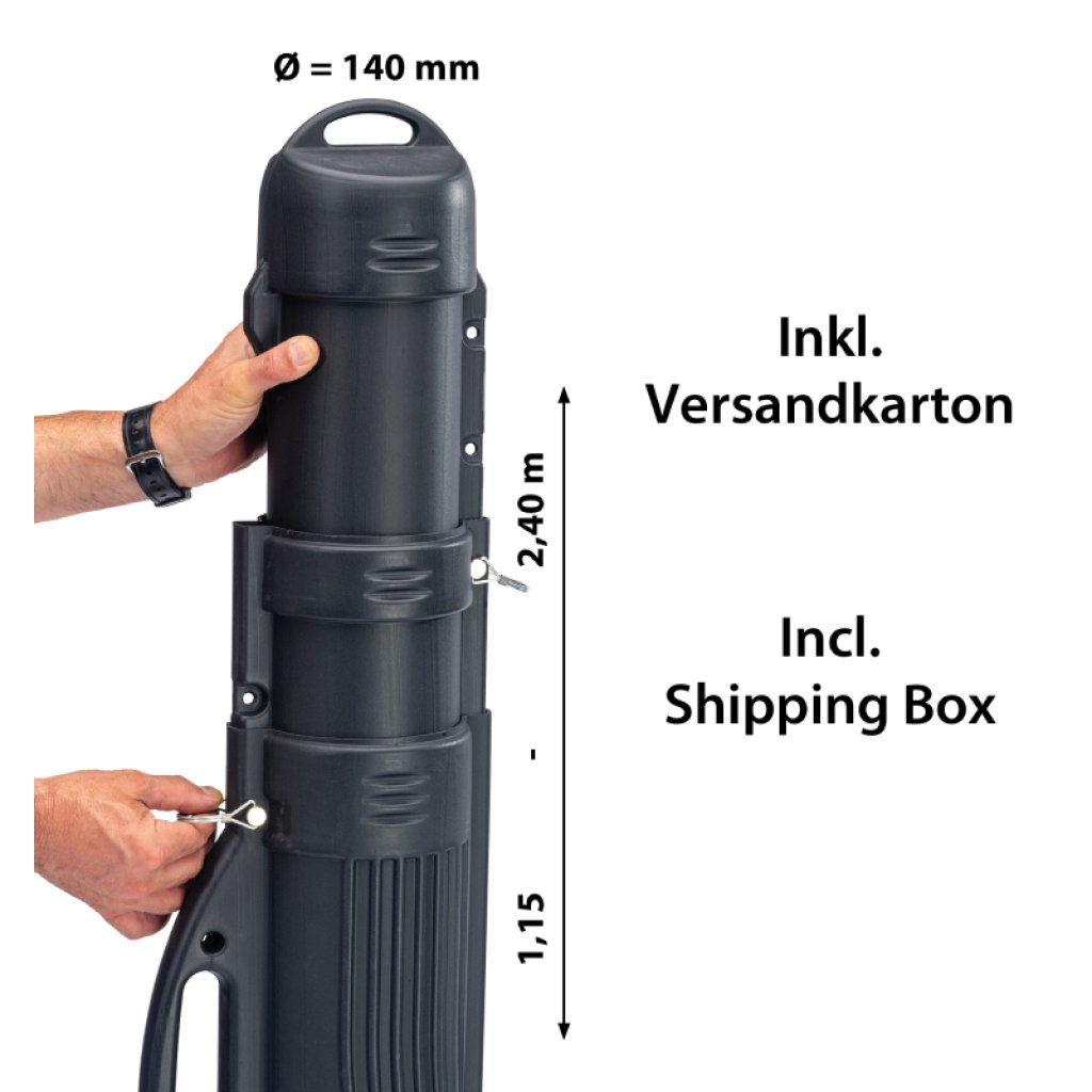 Saenger tubus Fishing Rod Travel Barrel