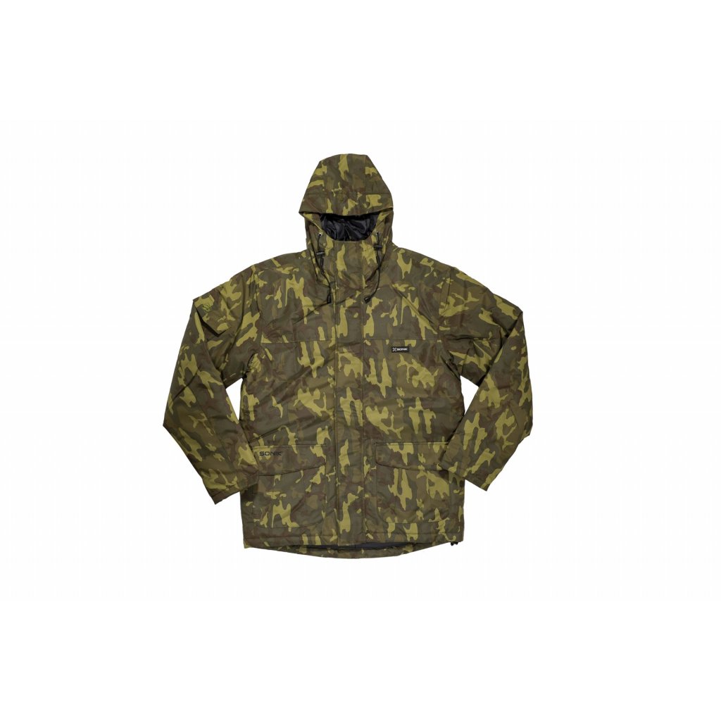 Sonik Bunda Heavy Weight Padded Jacket Camo XL