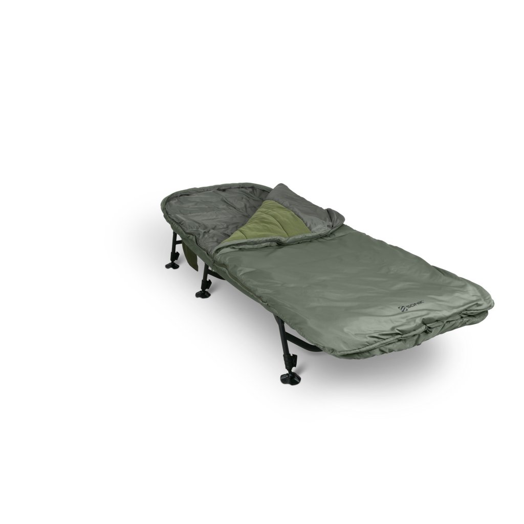 Sonik Lehátko se spacákem Bank-Tek 5 Season Sleep System Wide