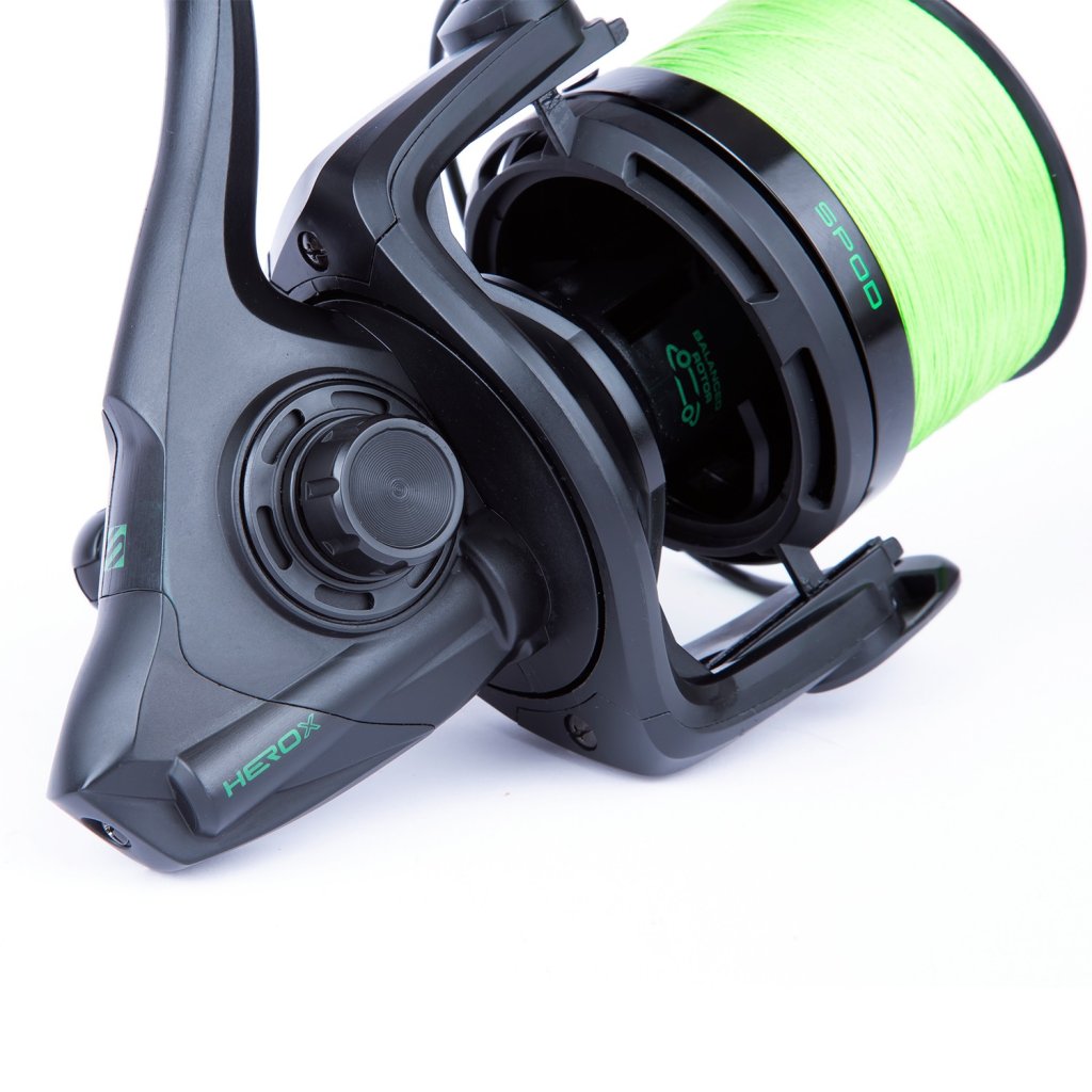 Sonik Naviják Herox Spod Reel + Braid 200m 30lb