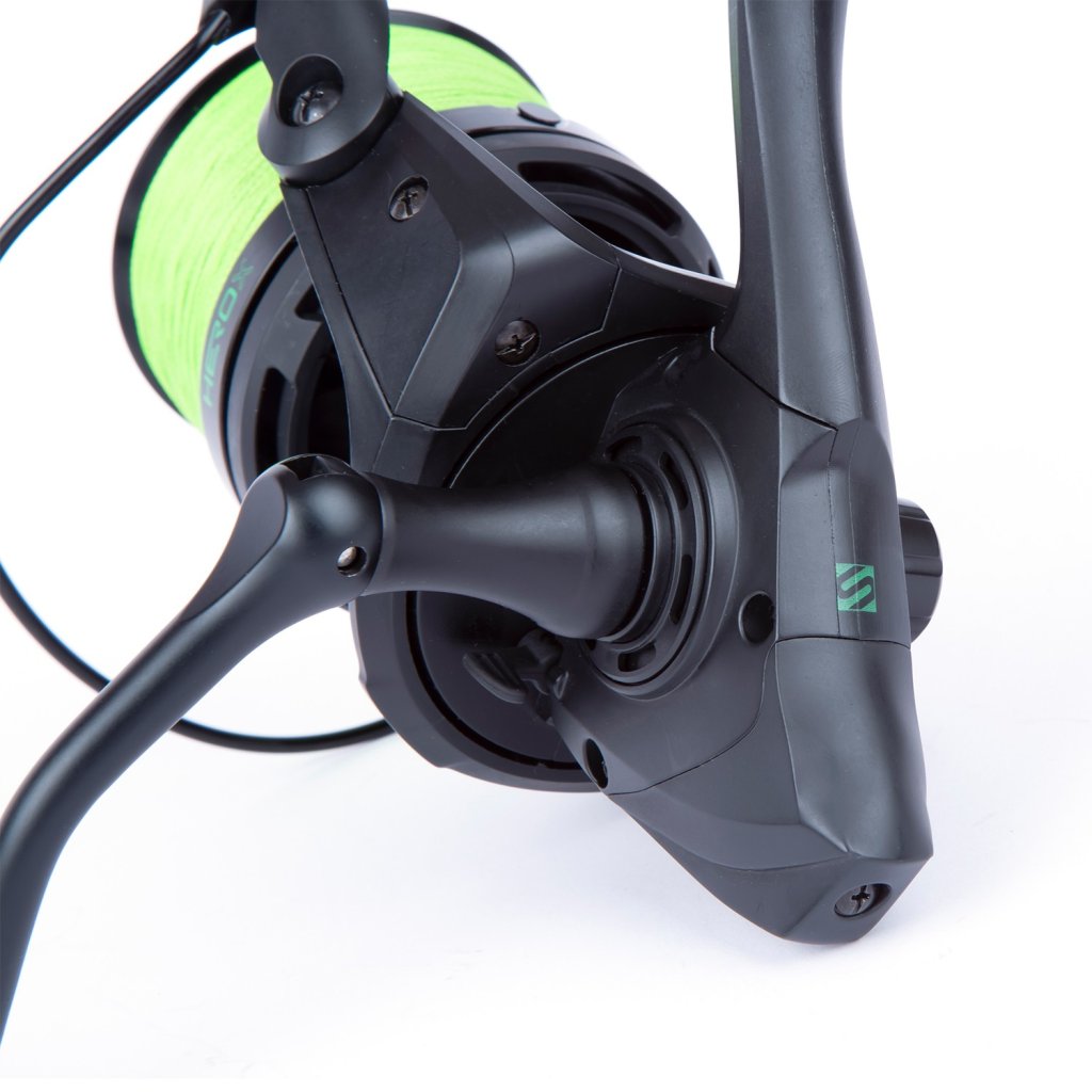 Sonik Naviják Herox Spod Reel + Braid 200m 30lb