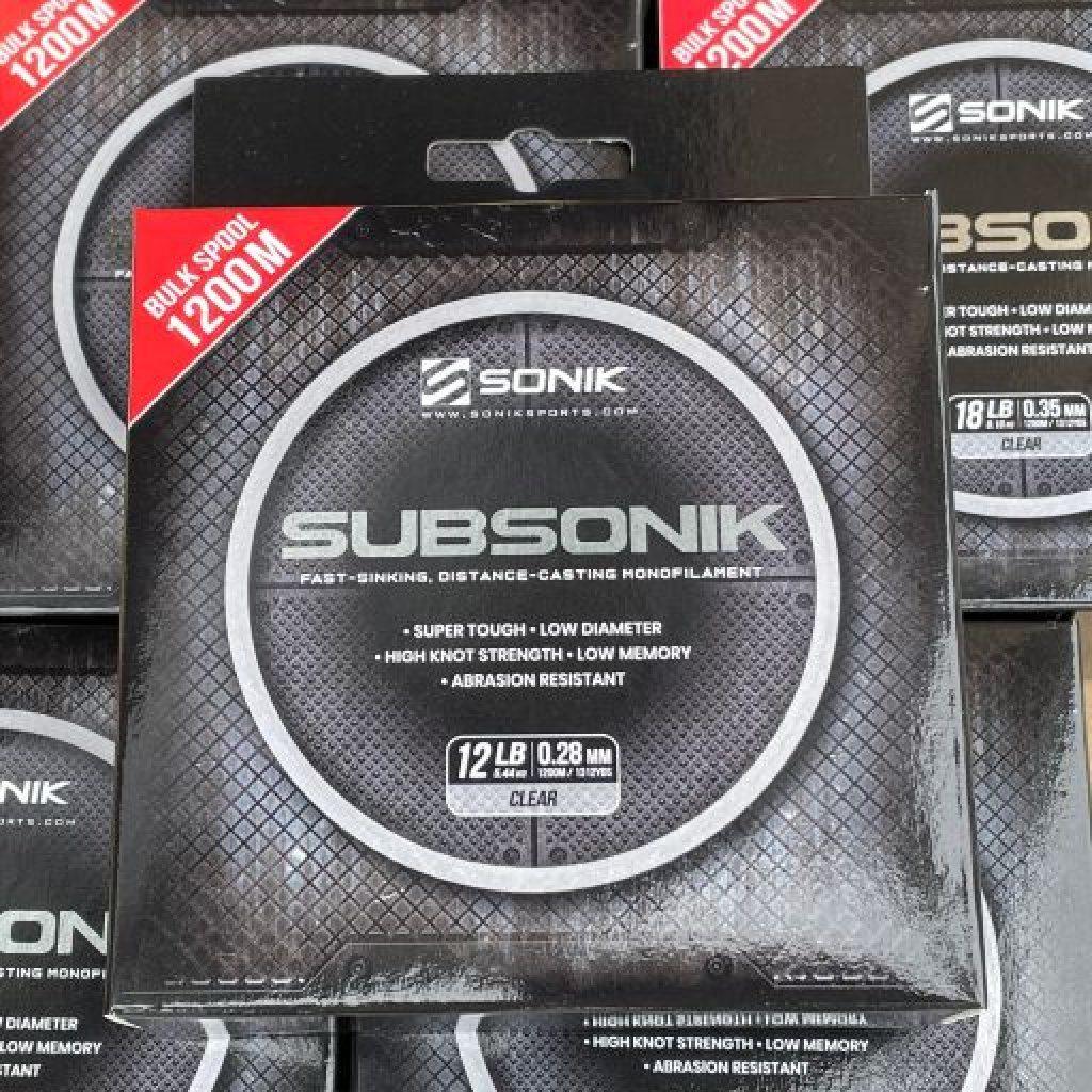 Sonik Vlasec Subsonik Clear 1200m 0,41mm 25lb