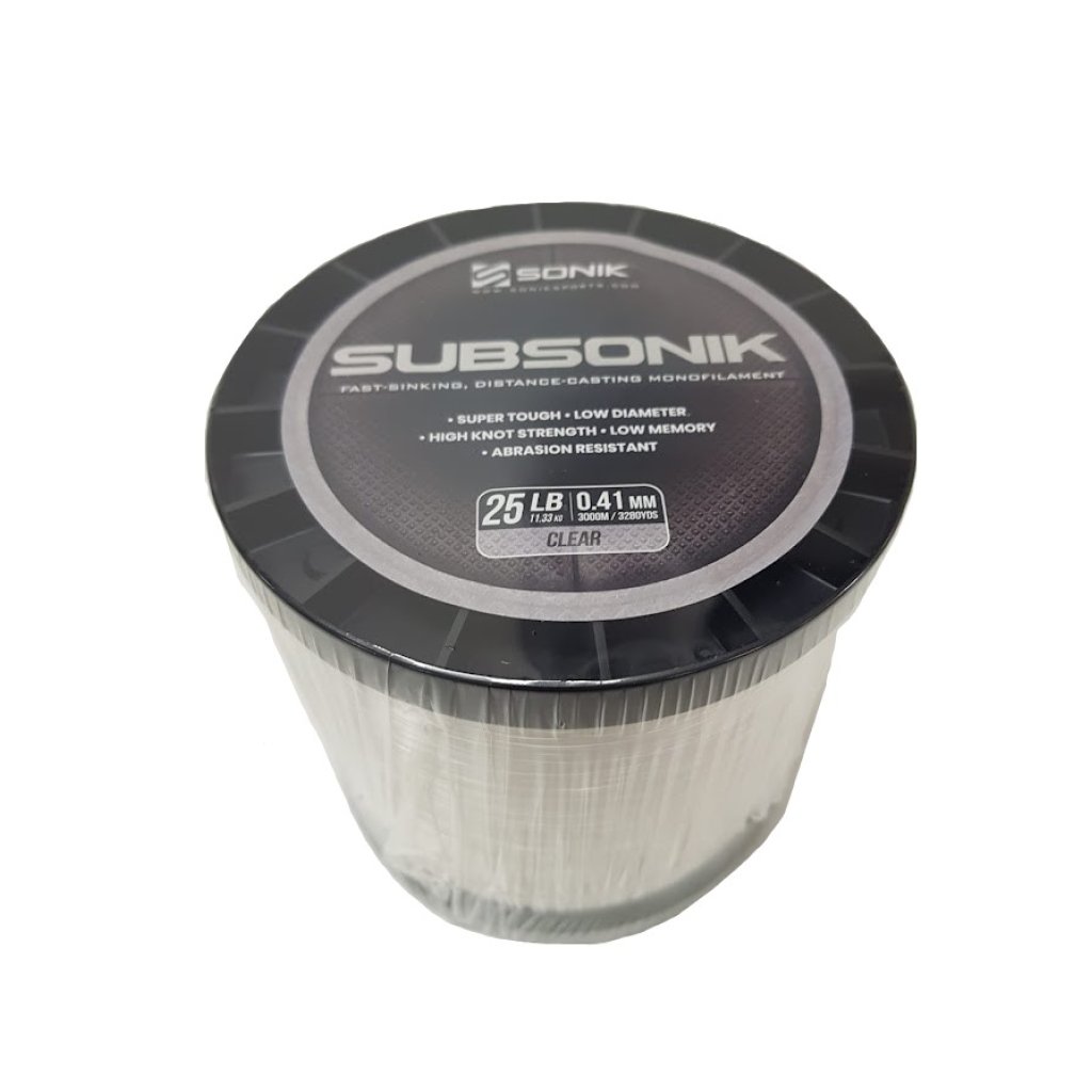 Sonik Vlasec Subsonik Clear 3000m 0,31mm 15lb