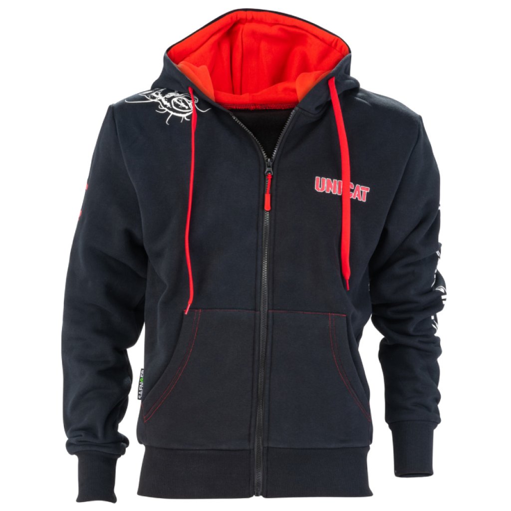 Uni Cat mikina Team Zipper Hoodie S