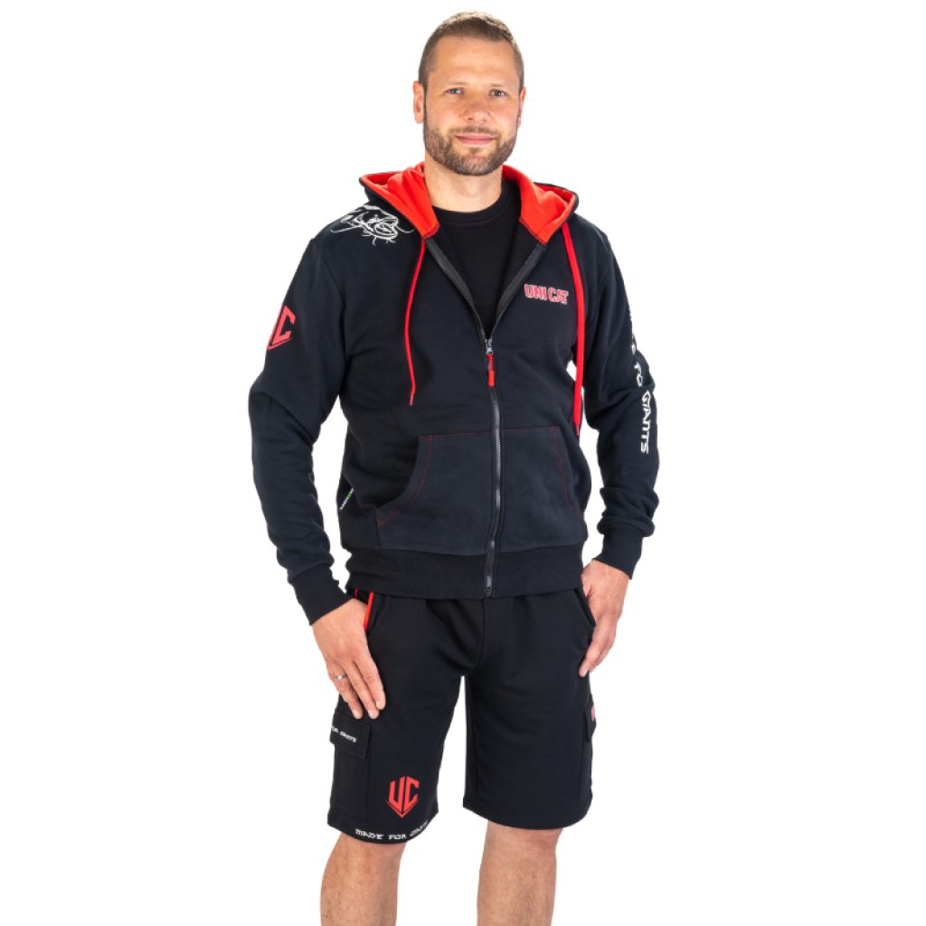 Uni Cat mikina Team Zipper Hoodie S
