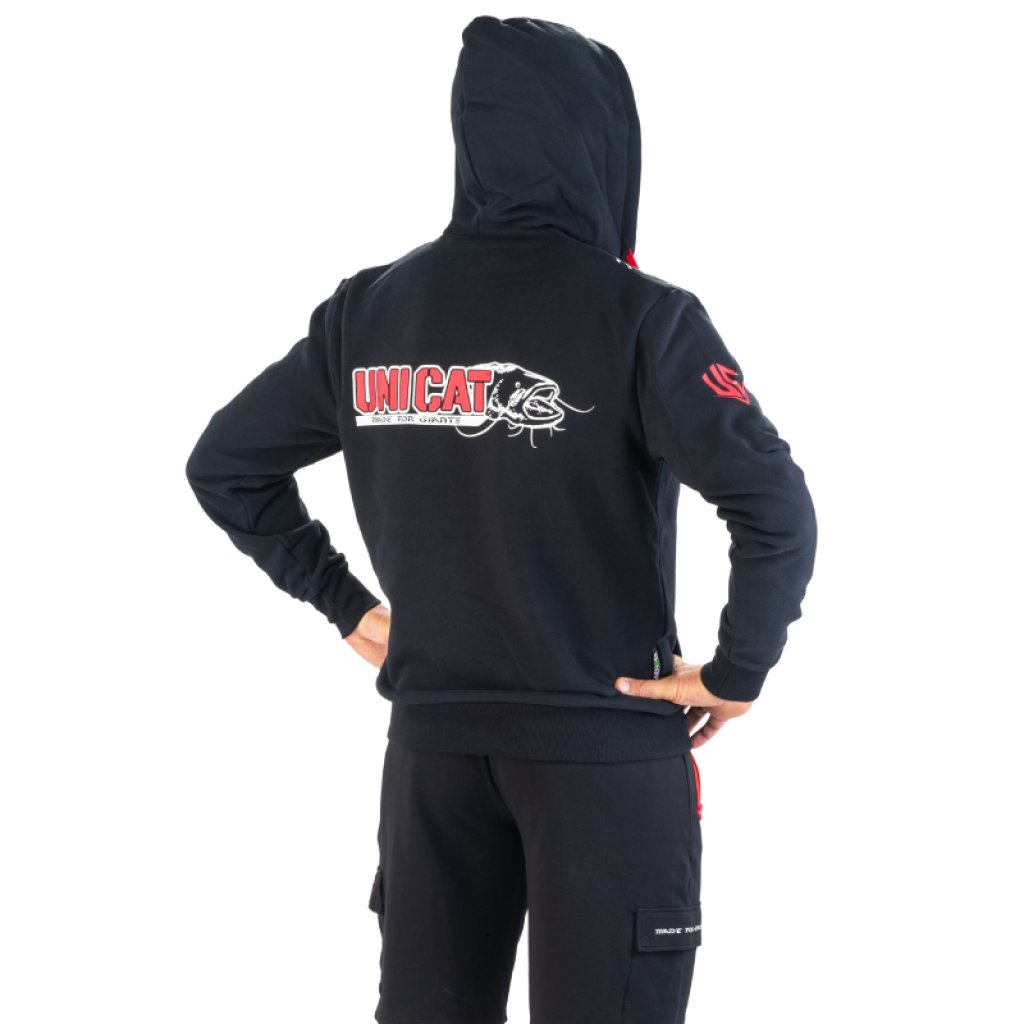 Uni Cat mikina Team Zipper Hoodie S