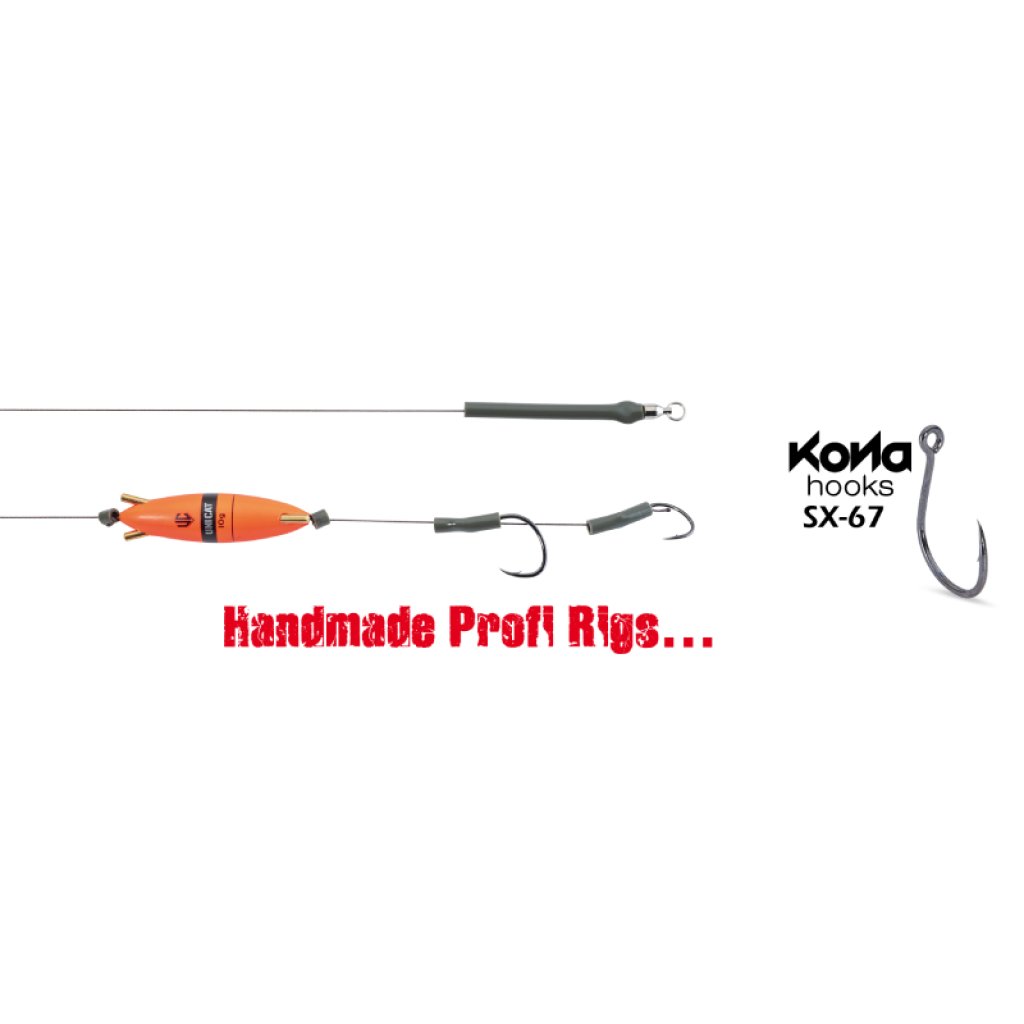 Uni Cat návazec Power Rattle Hair Rig SX-67 4/0 + 2/0