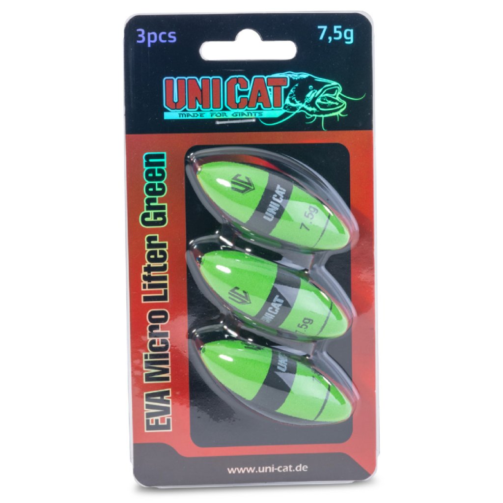 Uni Cat podvodní splávek EVA Micro Lifter Green 5g 3ks
