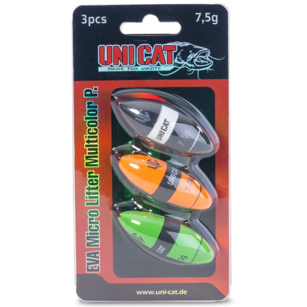 Uni Cat podvodní splávek EVA Micro Lifter Multicolor 7,5g 3ks