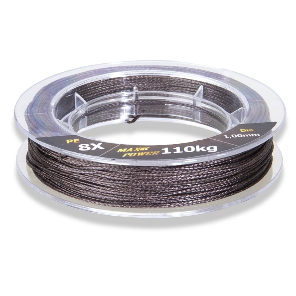 Uni Cat šňůra na návazce Knock Out Leader 8-X, 0,8 mm, 82 kg, 25 m