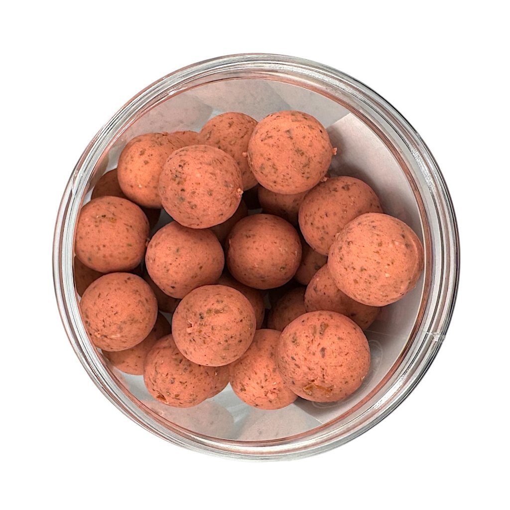 Vitalbaits Boilies Hard Hook Baits Strawberry Nutty 100g 18mm