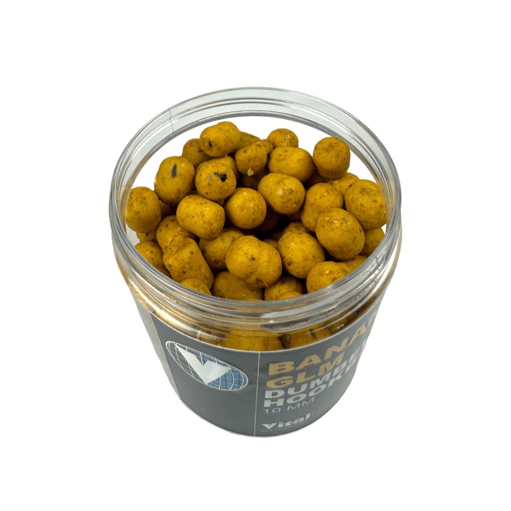 Vitalbaits Dumbells Banana GLM 150g 10mm