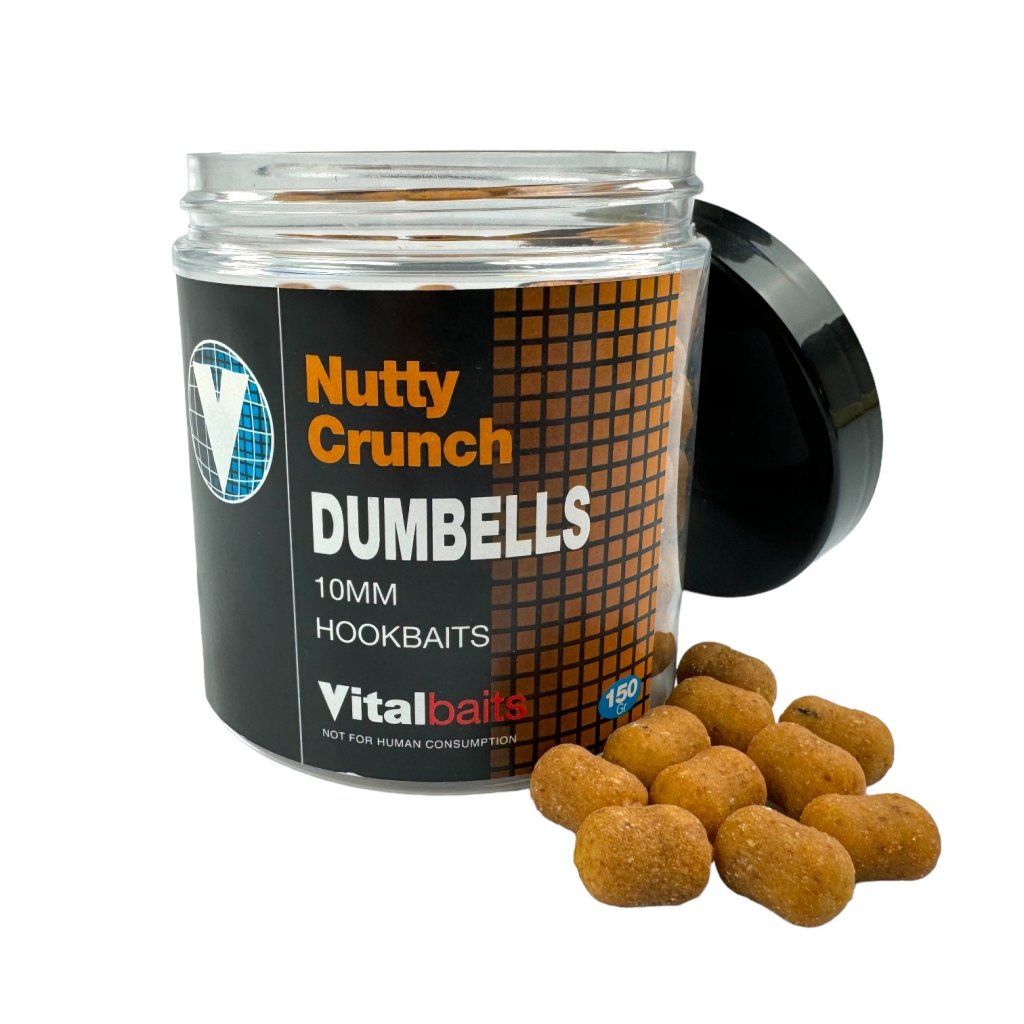 Vitalbaits Dumbells Nutty Crunch 150g 10mm