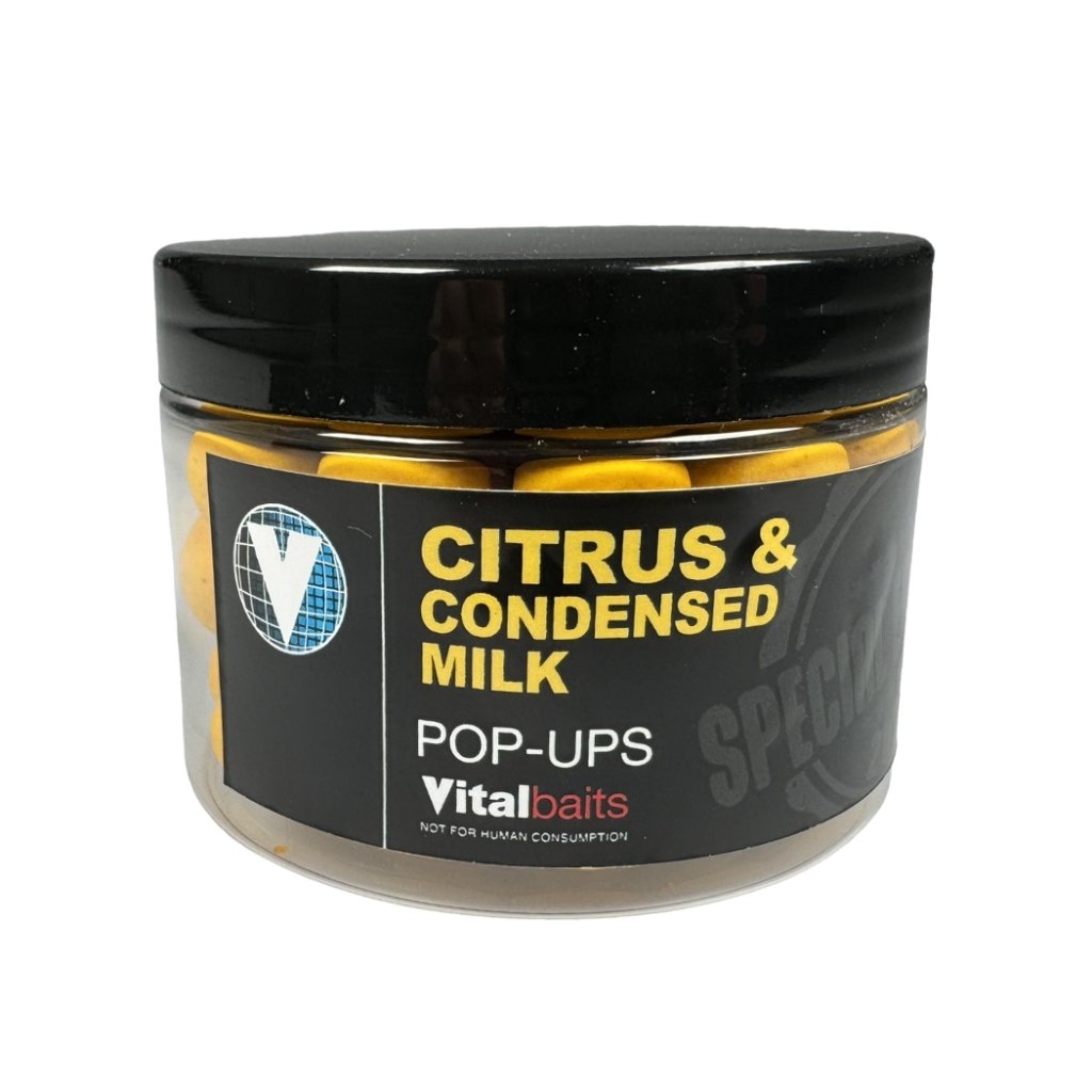 Vitalbaits Pop-Up Citrus & Condensed Milk Yellow 50g 18mm