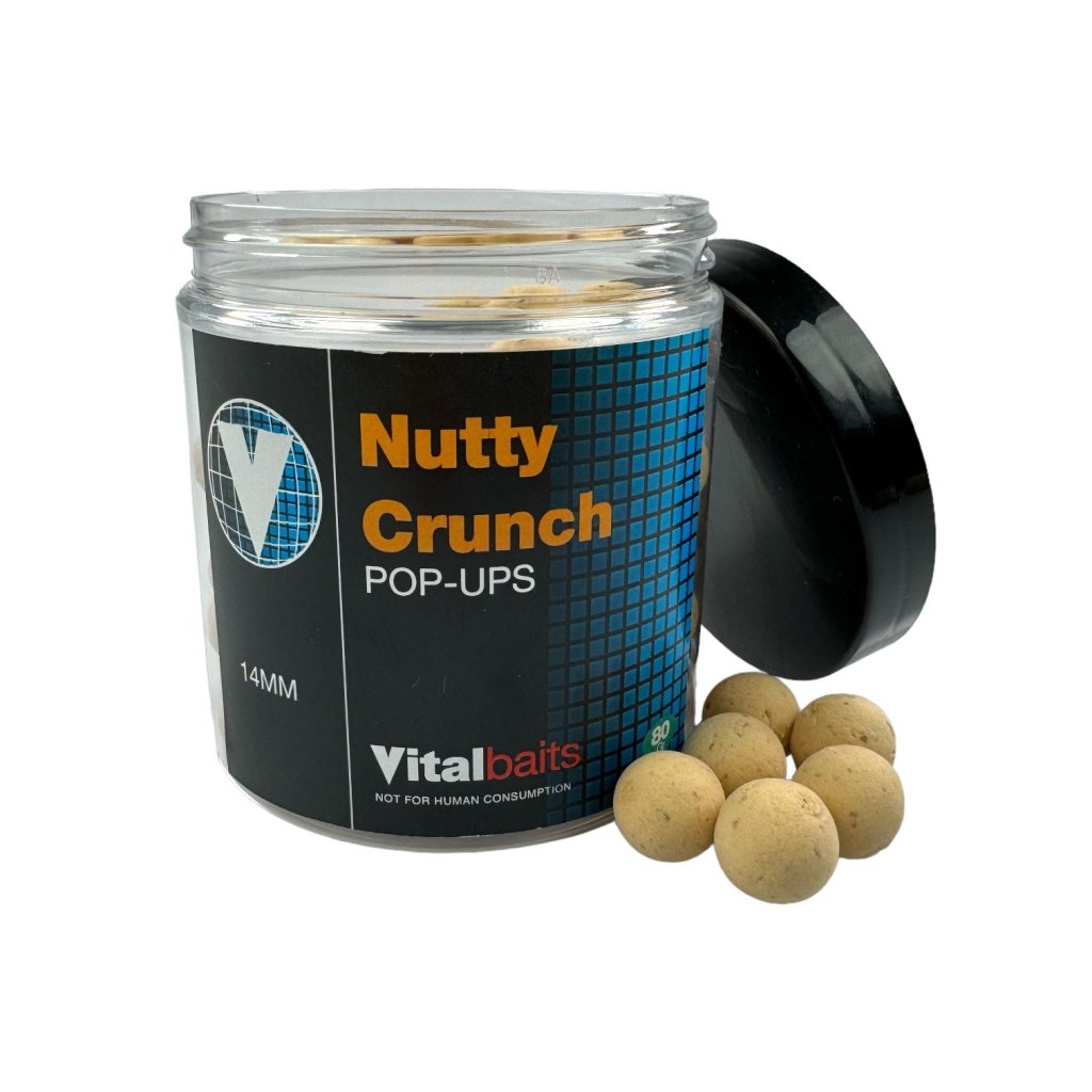 Vitalbaits Pop-Up Nutty Crunch 80g 14mm