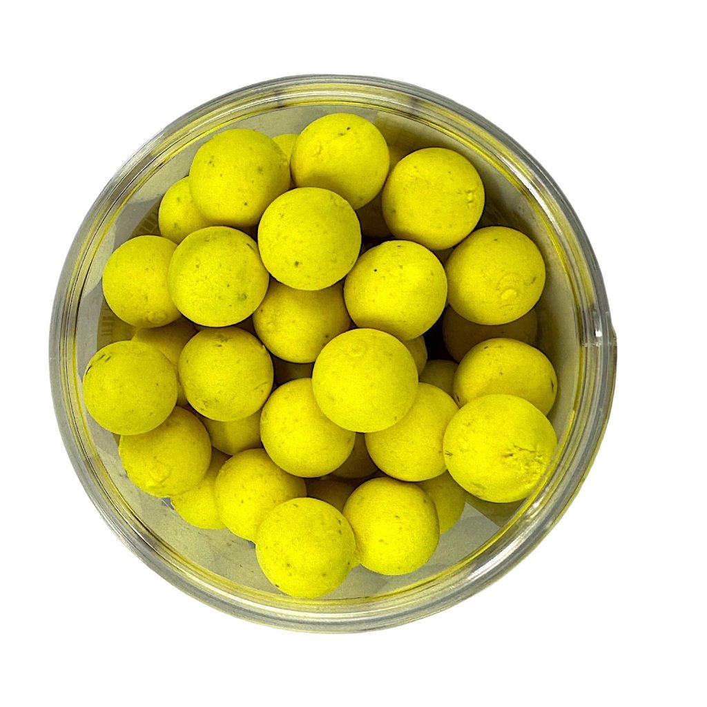 Vitalbaits Pop-Up Nutty Crunch Fluor Yellow 80g 18mm