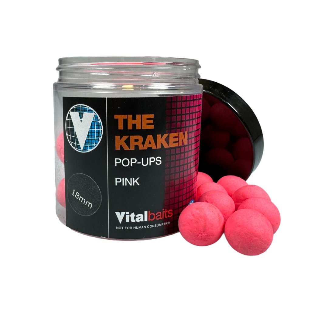 Vitalbaits Pop-Up The Kraken Pink 80g 18mm