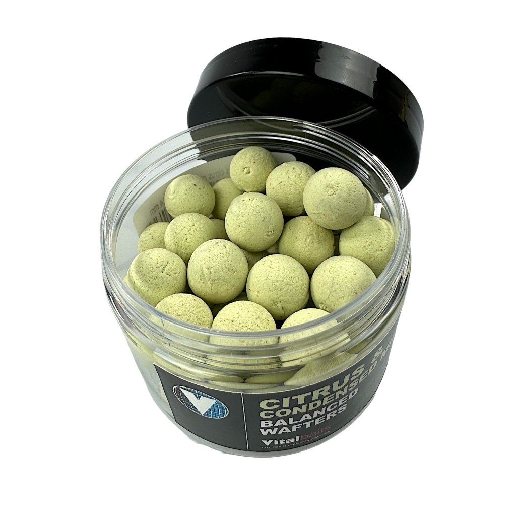 Vitalbaits Wafters Citrus & Condensed Milk Green 80g 14mm