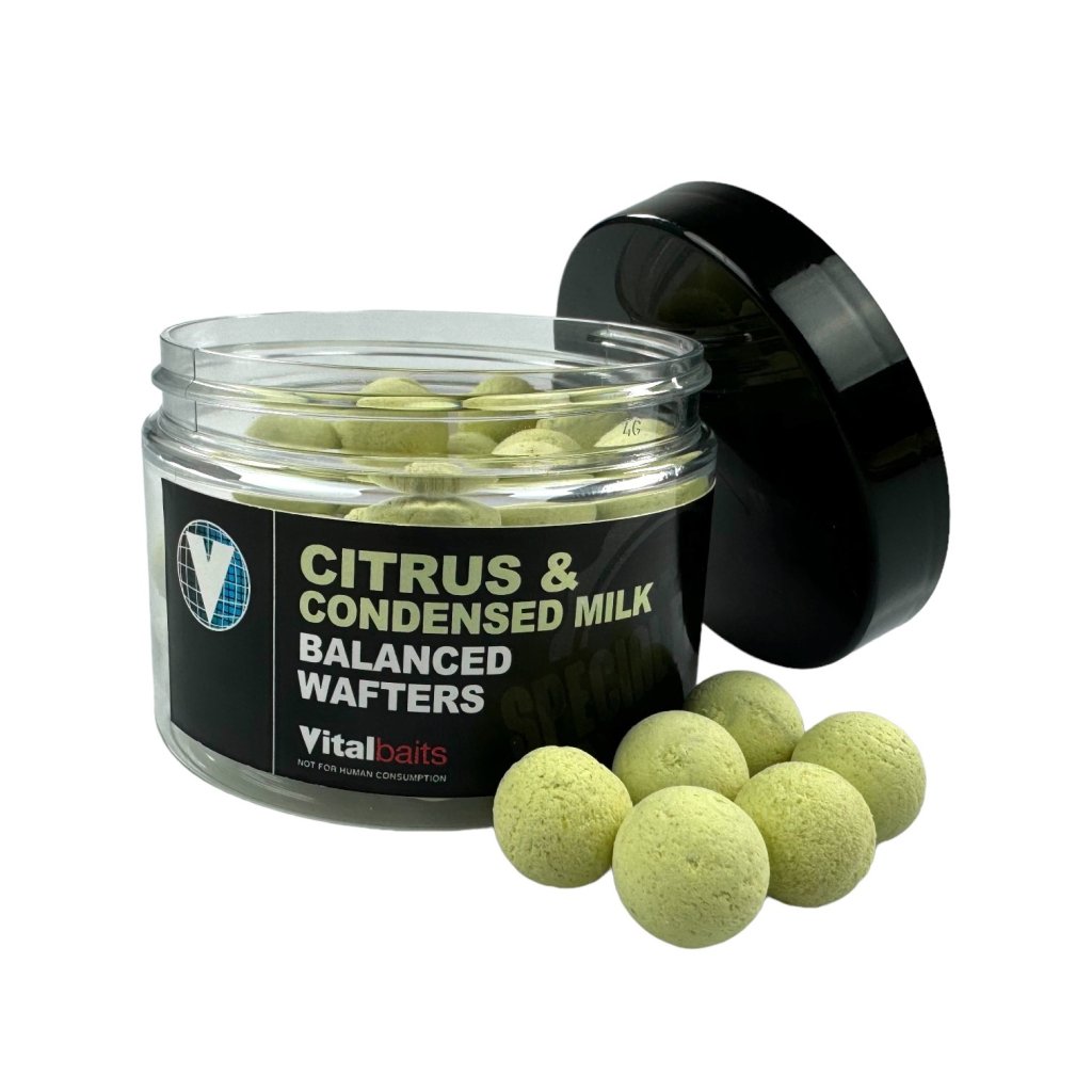 Vitalbaits Wafters Citrus & Condensed Milk Green 80g 14mm