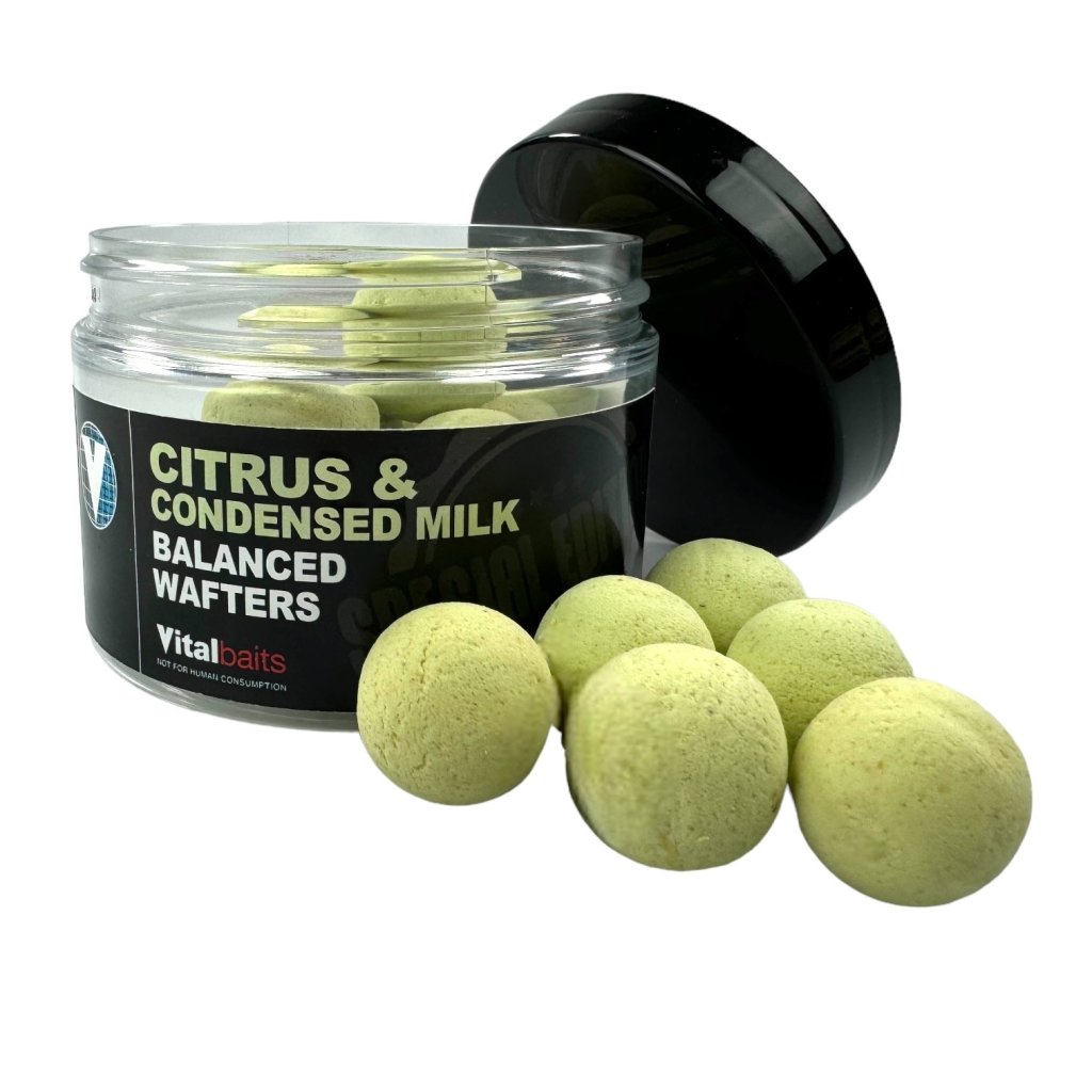 Vitalbaits Wafters Citrus & Condensed Milk Green 80g 18mm