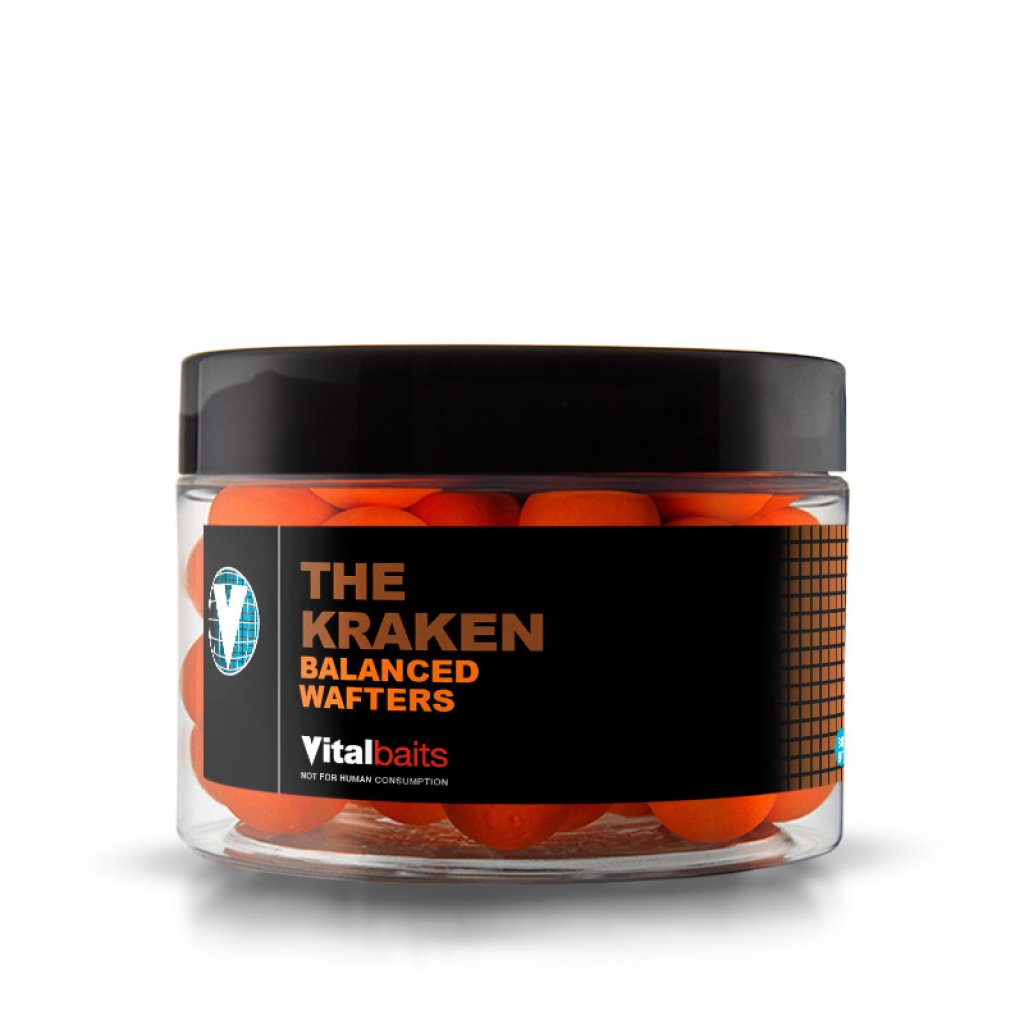Vitalbaits Wafters The Kraken Orange 80g 18mm