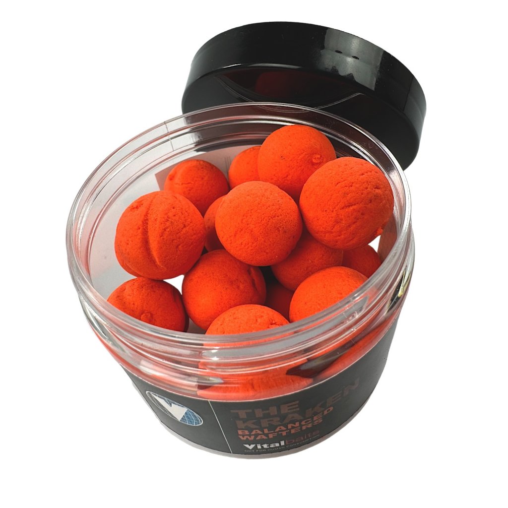 Vitalbaits Wafters The Kraken Orange 80g 18mm