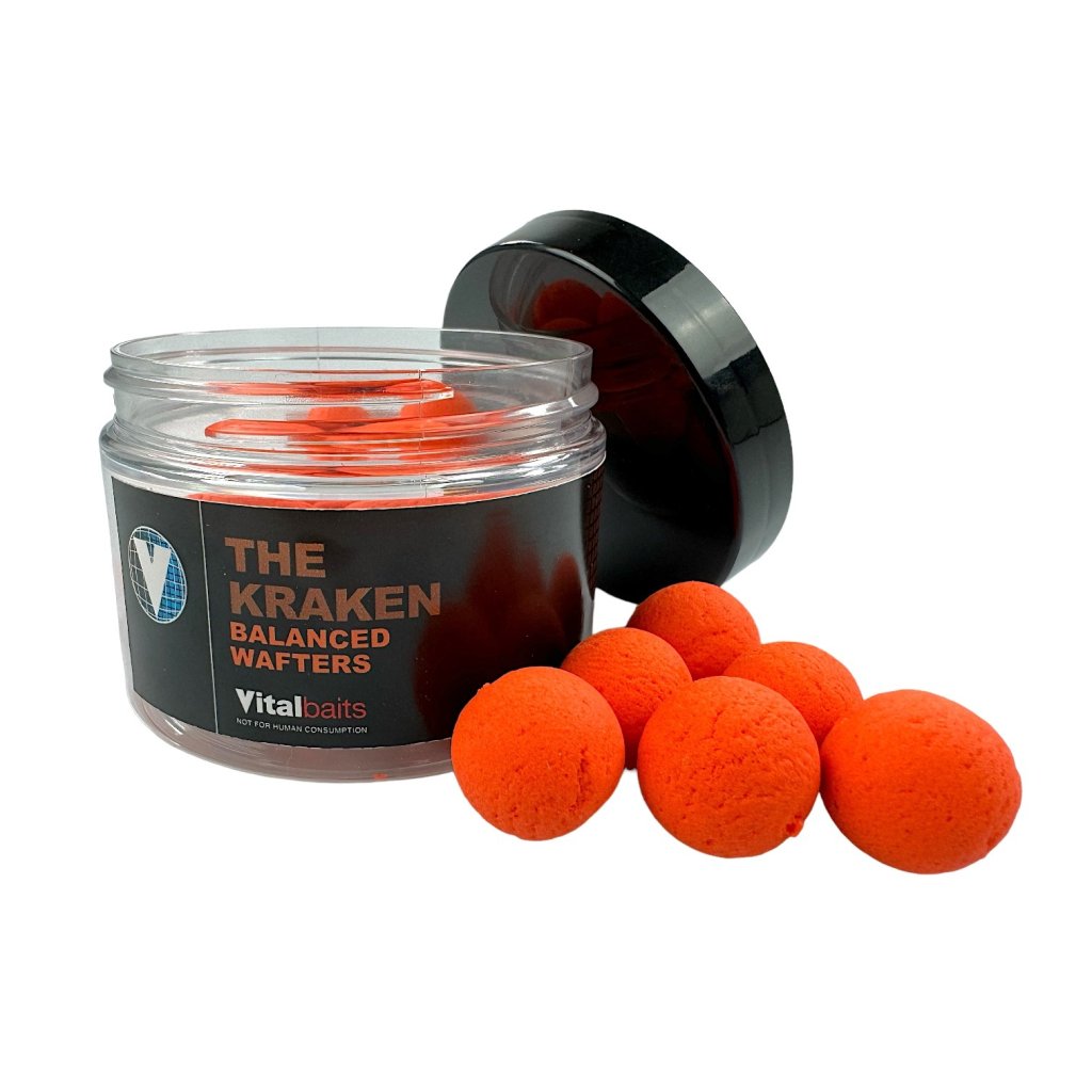 Vitalbaits Wafters The Kraken Orange 80g 18mm
