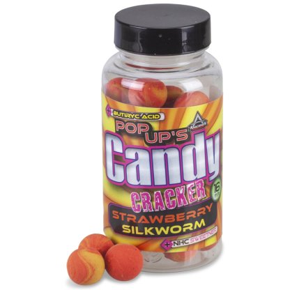 Anaconda pop up´s Candy cracker Strawberry–Silkworm 14mm