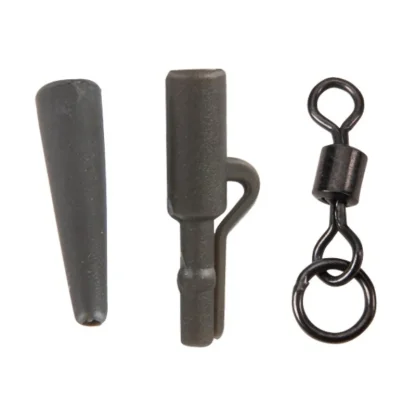 Anaconda sada 360 Flex Ring Swivel Safety LC Kit army zelená 5ks
