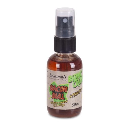 Attraktor Spray Anaconda Bionic Crunch 50ml Příchuť Bacon Bull