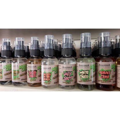 Attraktor Spray Anaconda Bionic Crunch 50ml Příchuť Bacon Bull