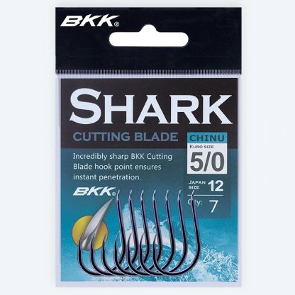 BKK Háček CHINU Shark Velikost 4/0 7ks