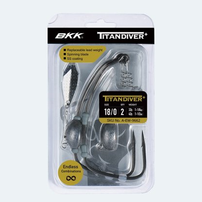 BKK Háček Titan DiverPlus Velikost 14/0 2ks