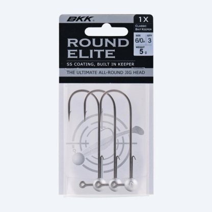 BKK Jigová hlavička Round Elite-Classic Bait Keeper 10g Velikost 1 3ks