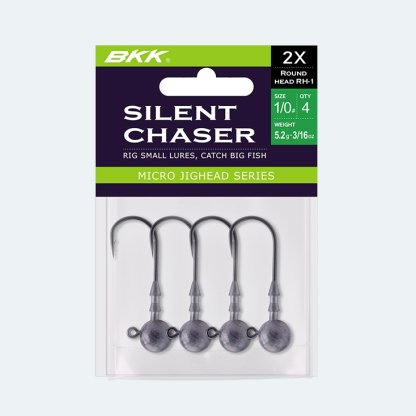 BKK Jigová hlavička Silent Chaser Round Head RH-1 5,2g Velikost 1/0 4ks