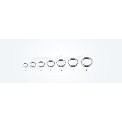 BKK Kroužek Split Ring-41 Velikost 0 4kg 20ks