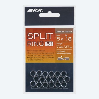 BKK Kroužek Split Ring-51 Velikost 4 27,2kg 18ks
