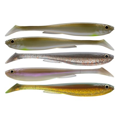 Daiwa Gumová nástraha Prorex Slim Shady Nature Color Set 7,5cm 20g 5ks